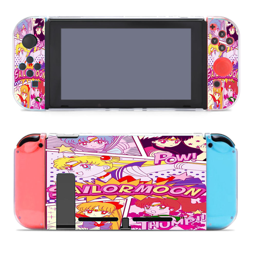 Sailor Moon Comic Art Nintendo Switch Cover Case