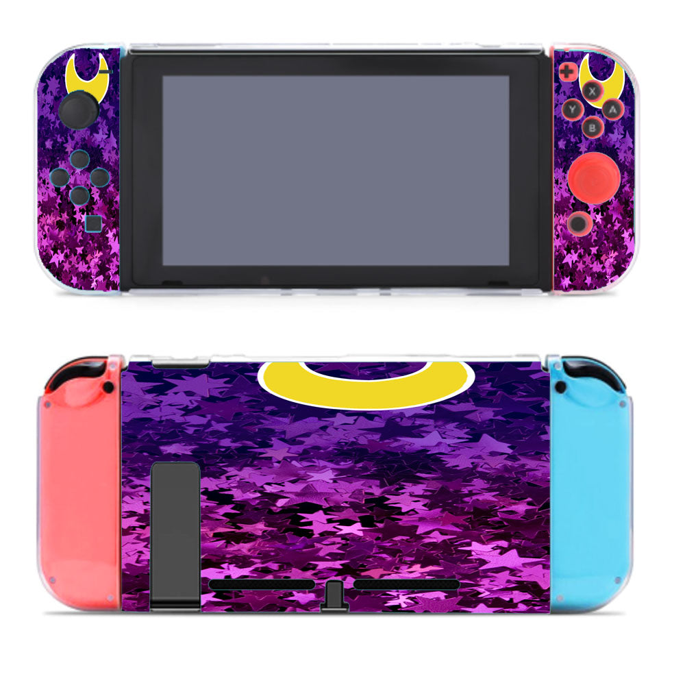 Sailor Moon Glitter Luna Moon Cat Nintendo Switch Cover Case