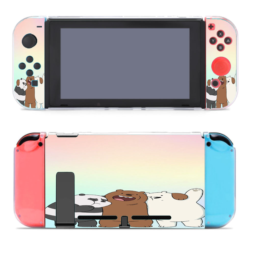 Say Hello To We Bare Bears Nintendo Switch Cover Case