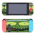 Scary Face Morty Style Pattern Nintendo Switch Cover Case