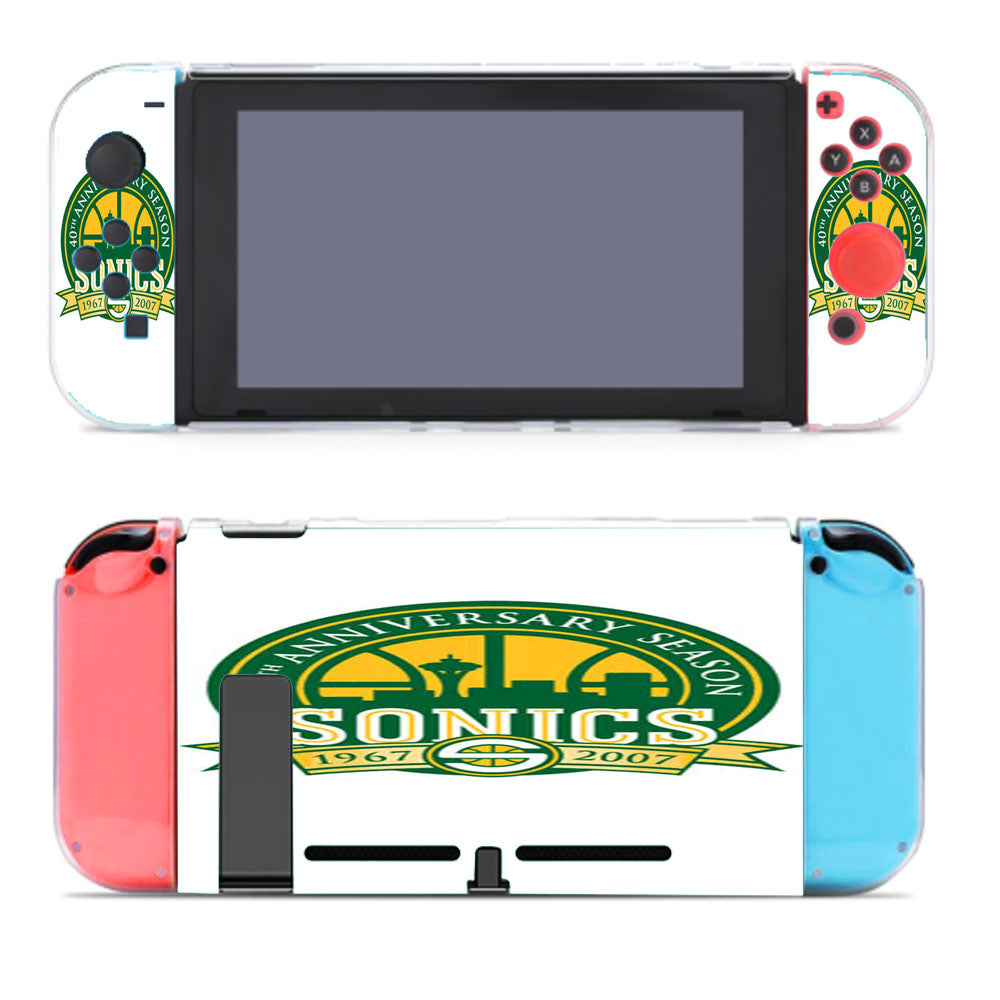 Seattle Sonics 40Th Nintendo Switch Cover Case