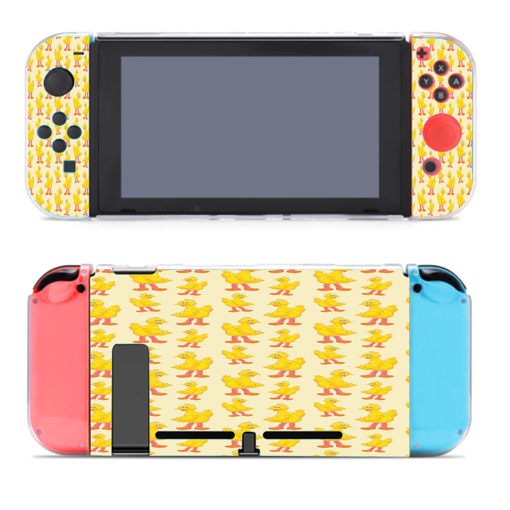 Sesame Street Pattern Nintendo Switch Cover Case