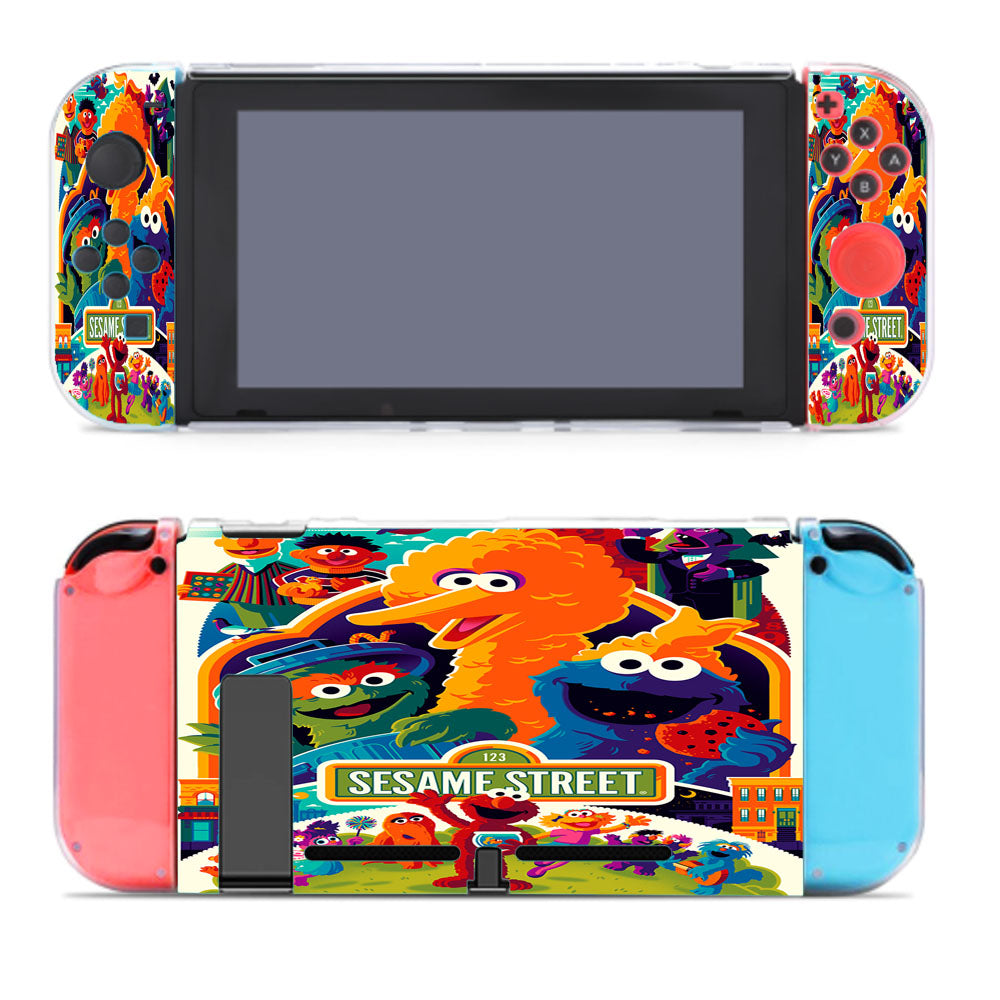 Sesame Street Season 49 All Friends Nintendo Switch Cover Case