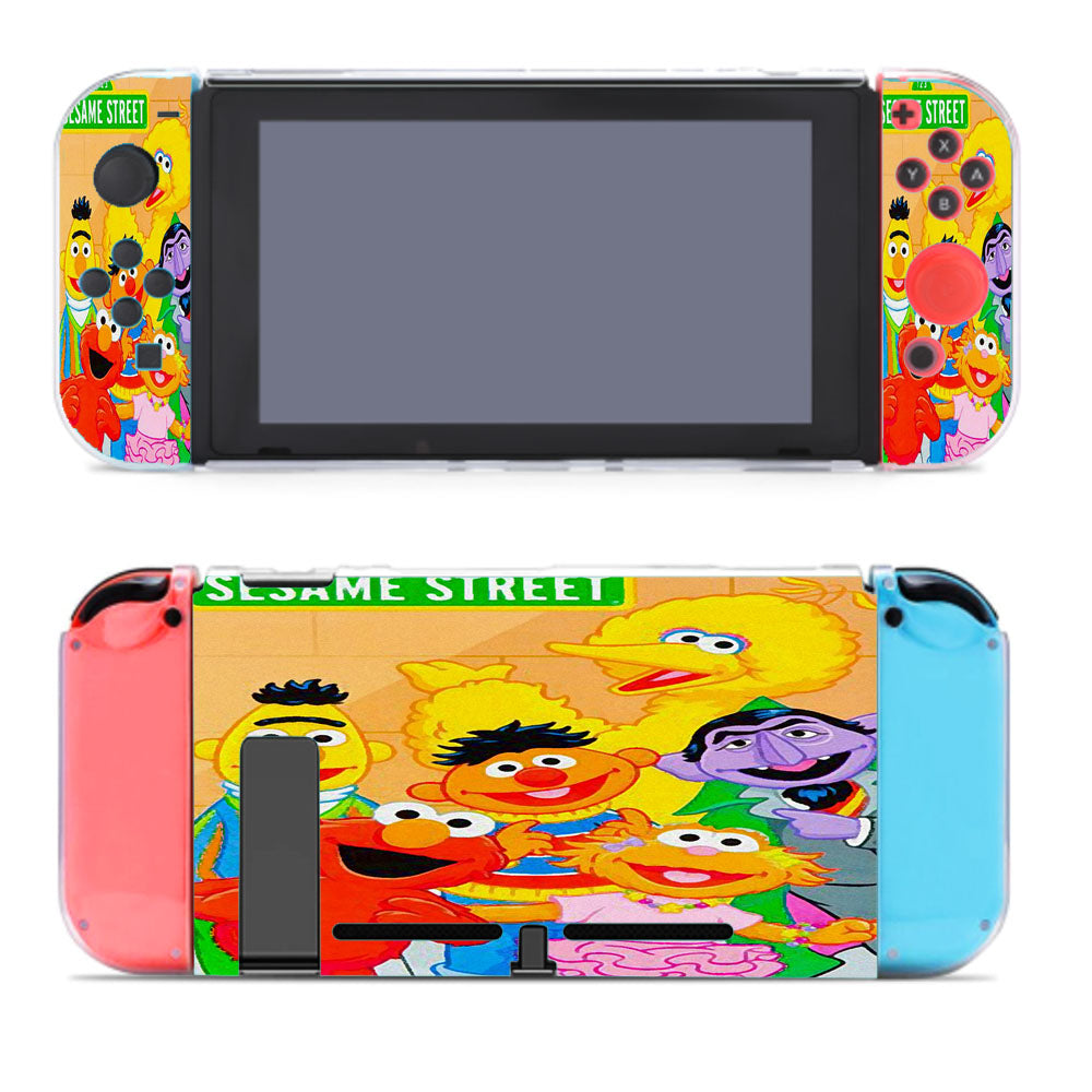 Sesame Street Sign Popular Doll Characters Nintendo Switch Cover Case