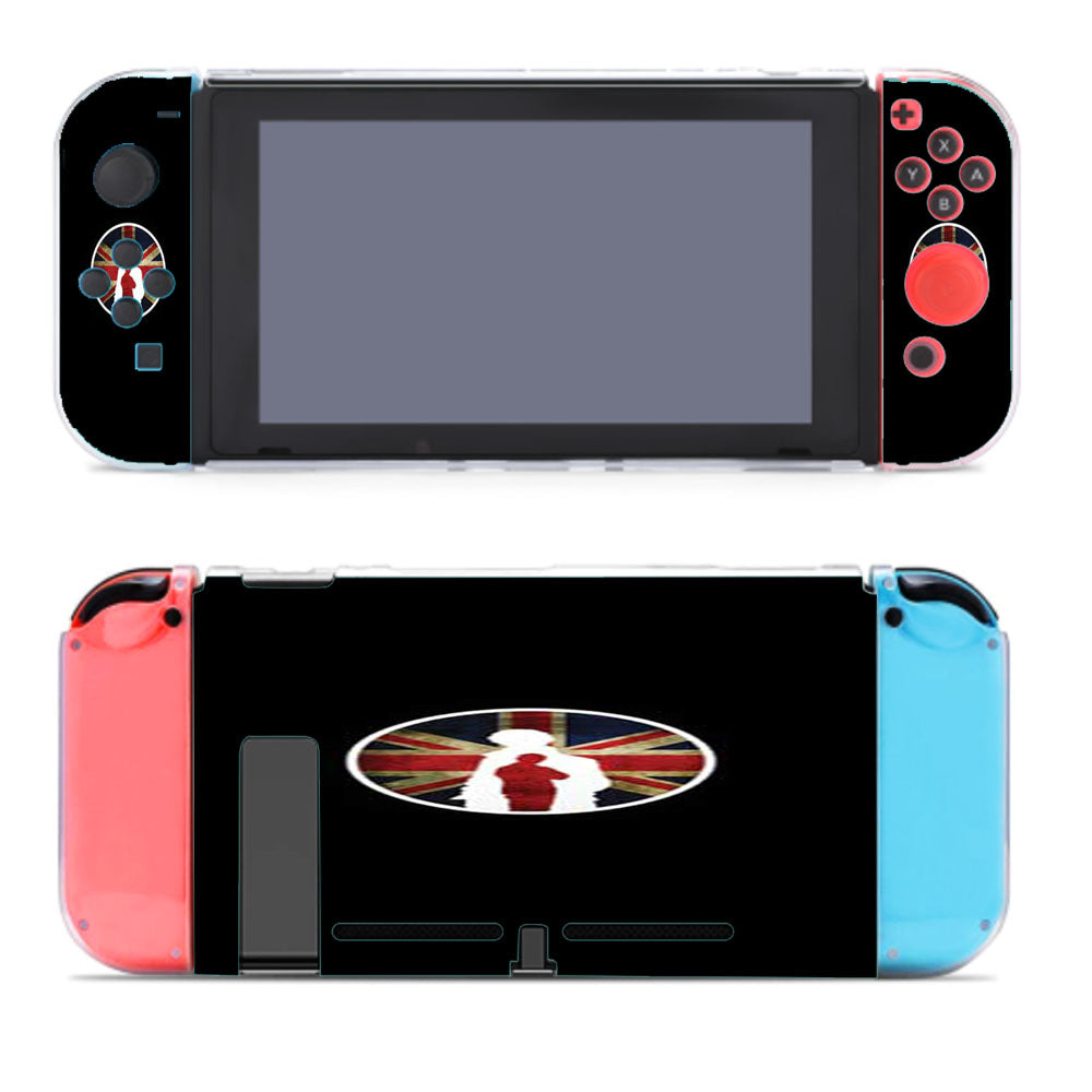 Sherlock Holmes Circle Logo Nintendo Switch Cover Case