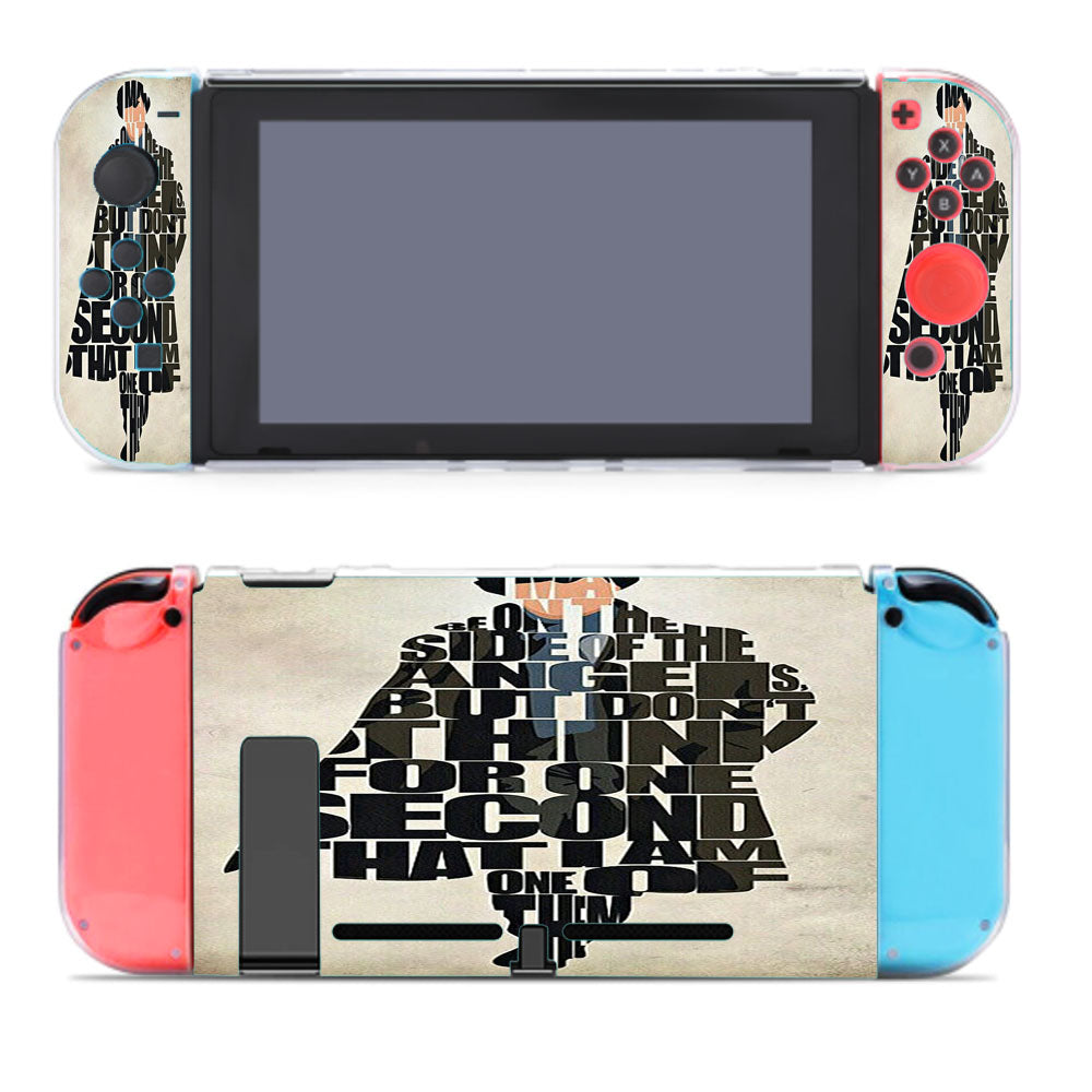 Sherlock Holmes Quote Nintendo Switch Cover Case