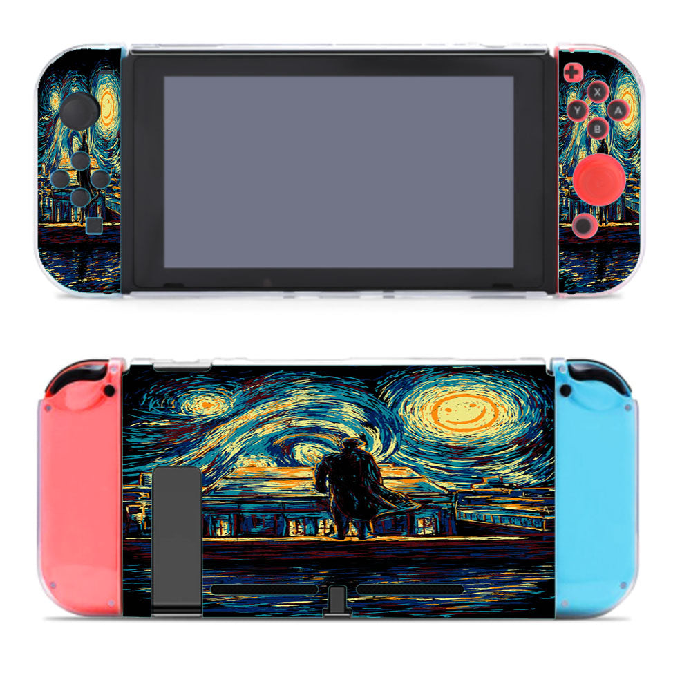 Sherlock Holmes Vangogh Starry Night Nintendo Switch Cover Case
