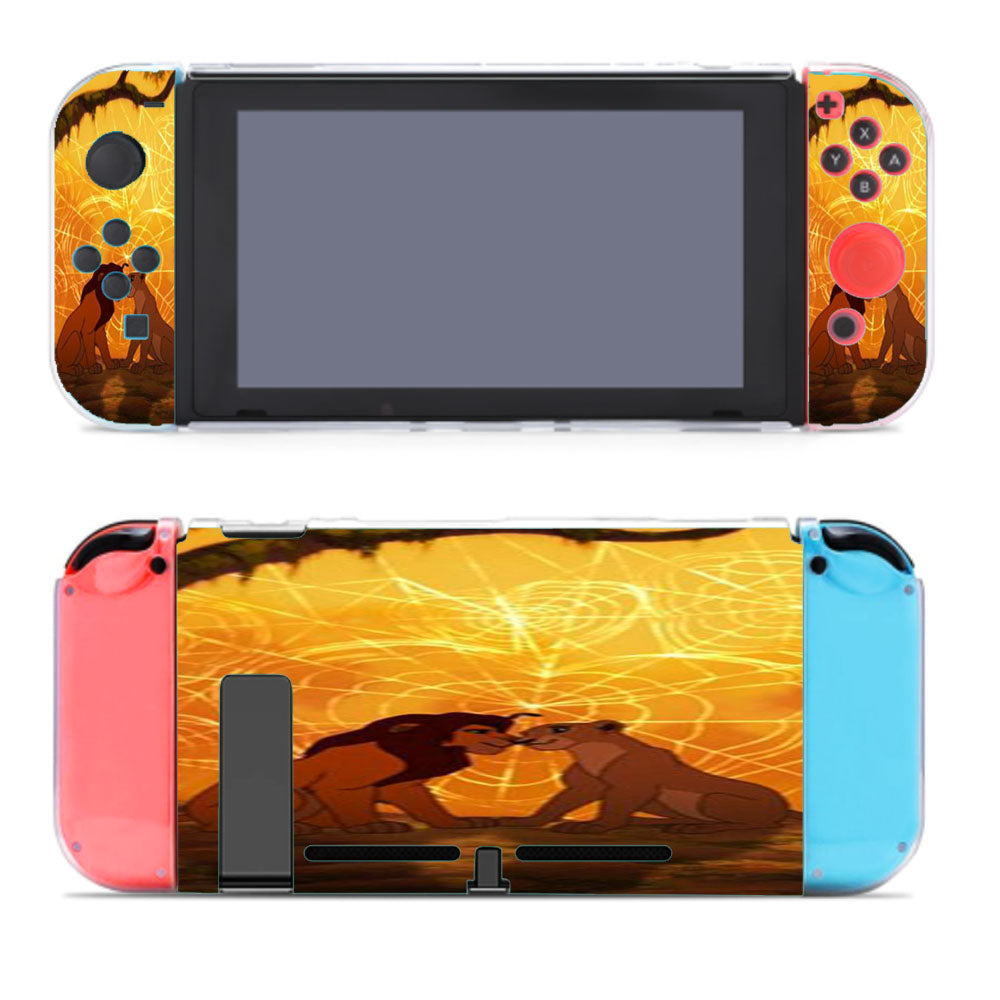 Simba And Nala The Lion King Nintendo Switch Cover Case