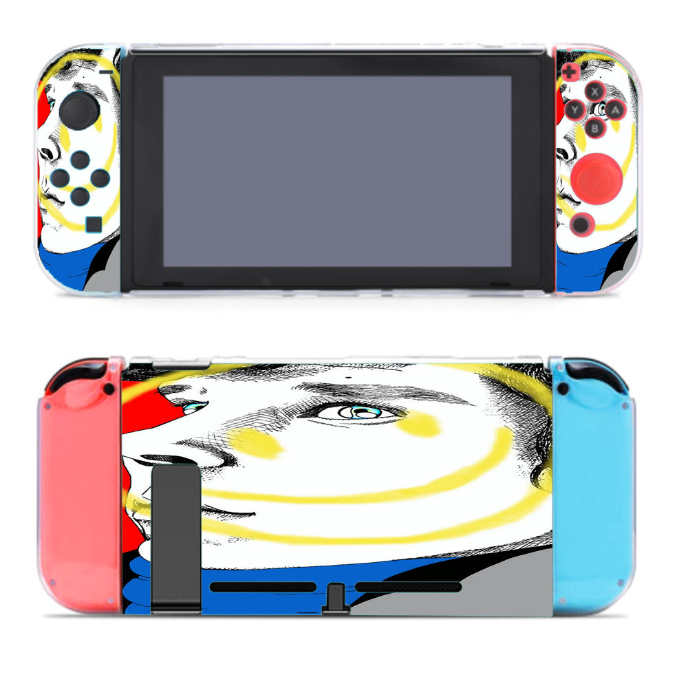 Smiley Sherlock Holmes Nintendo Switch Cover Case