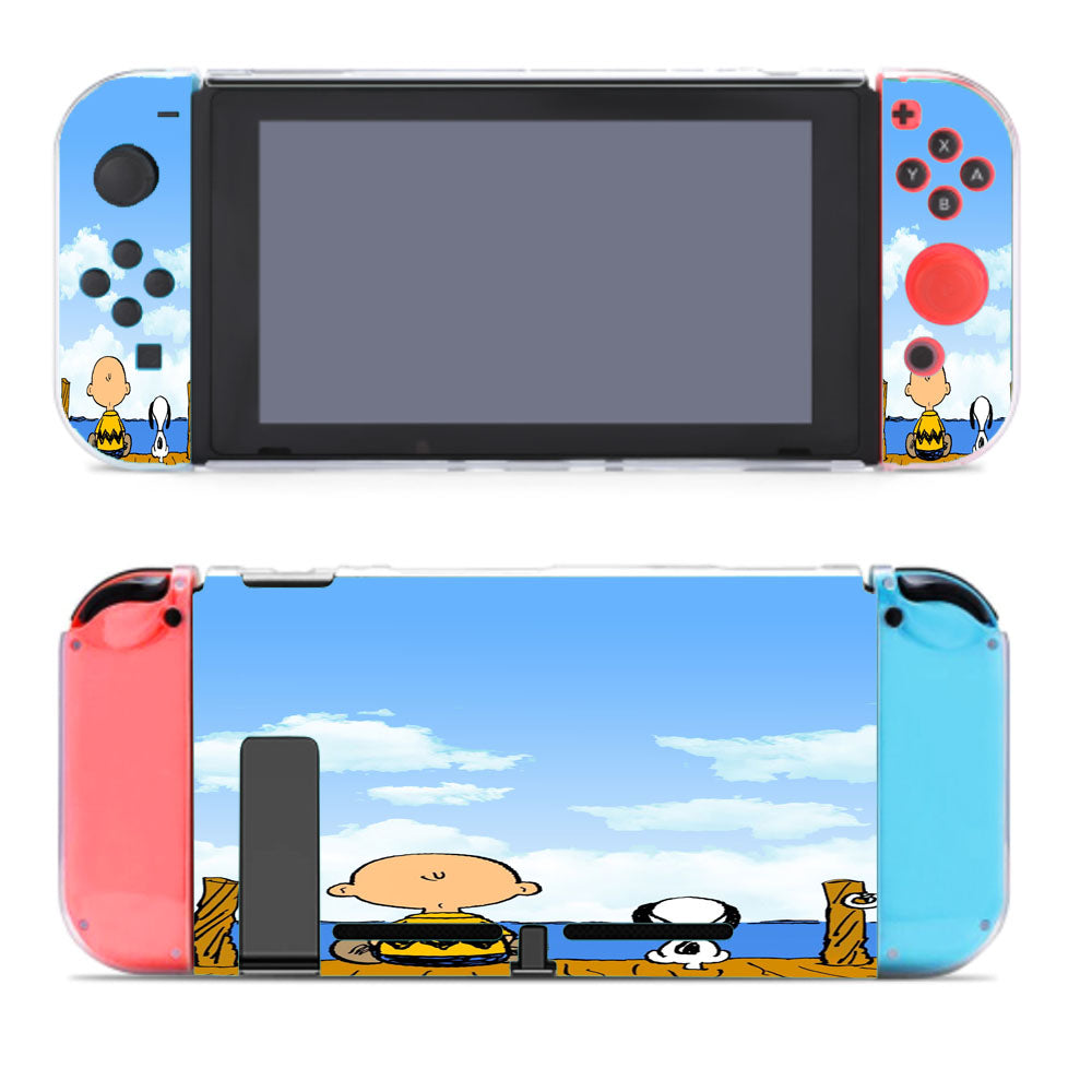 Snoopy And Charlie Brown Friends Nintendo Switch Cover Case