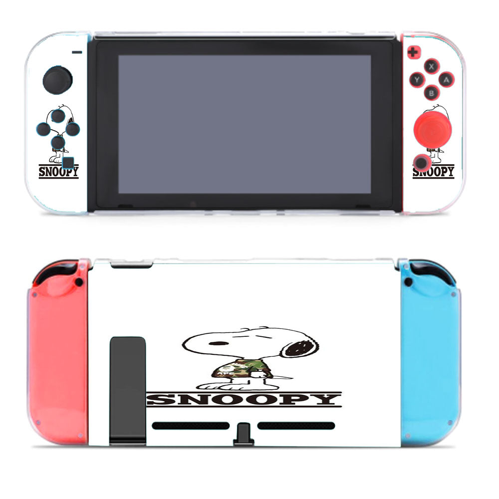 Snoopy Bape Style Nintendo Switch Cover Case