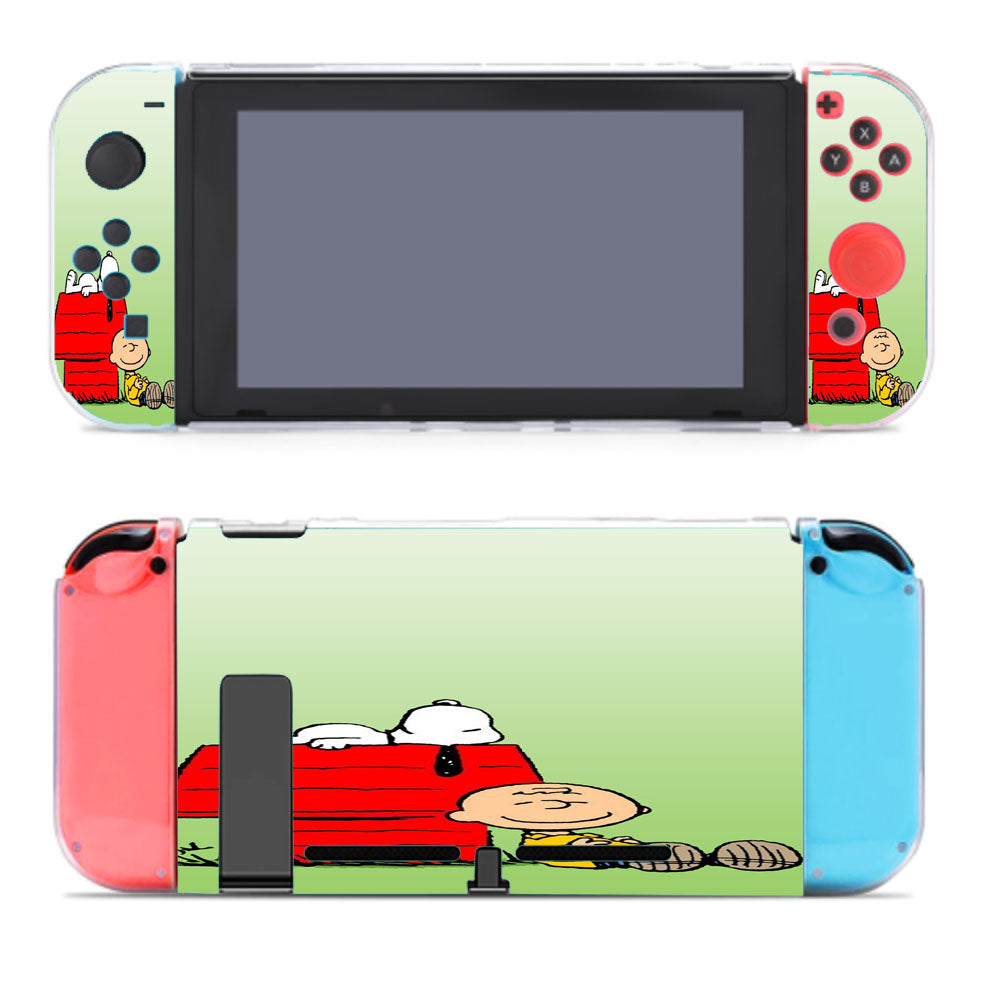 Snoopy Charlie Brown Nintendo Switch Cover Case