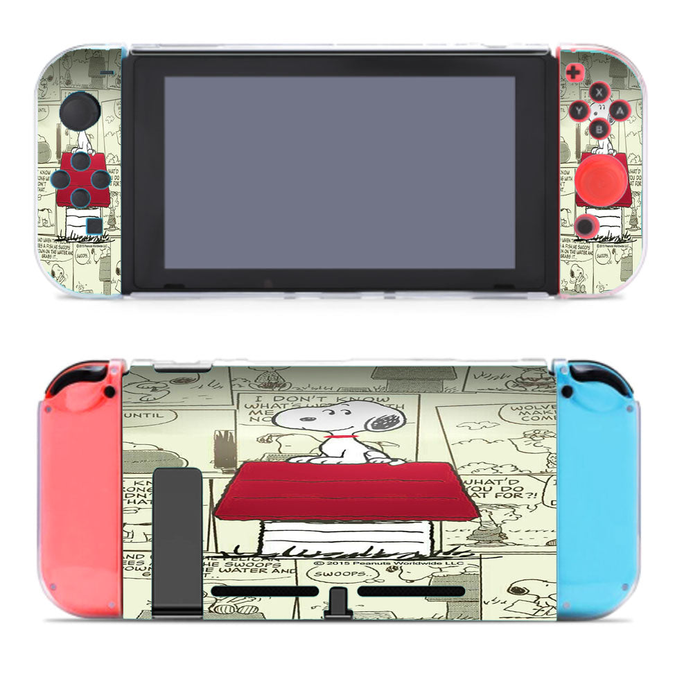 Snoopy Comic Nintendo Switch Cover Case