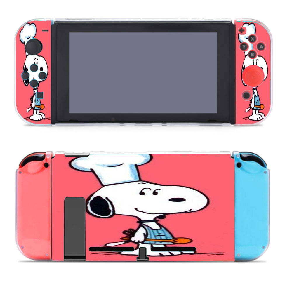 Snoopy Cooking Nintendo Switch Cover Case