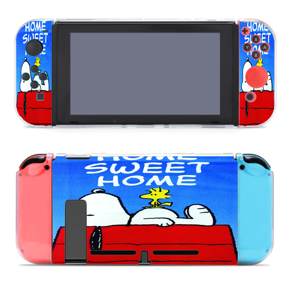 Snoopy Home Sweet Home Nintendo Switch Cover Case