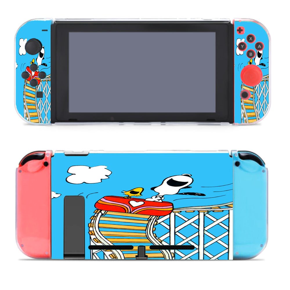 Snoopy Rollercoaster Nintendo Switch Cover Case