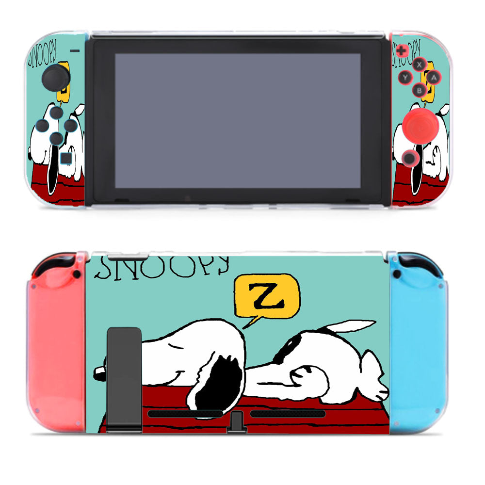 Snoopy Sleep Nintendo Switch Cover Case