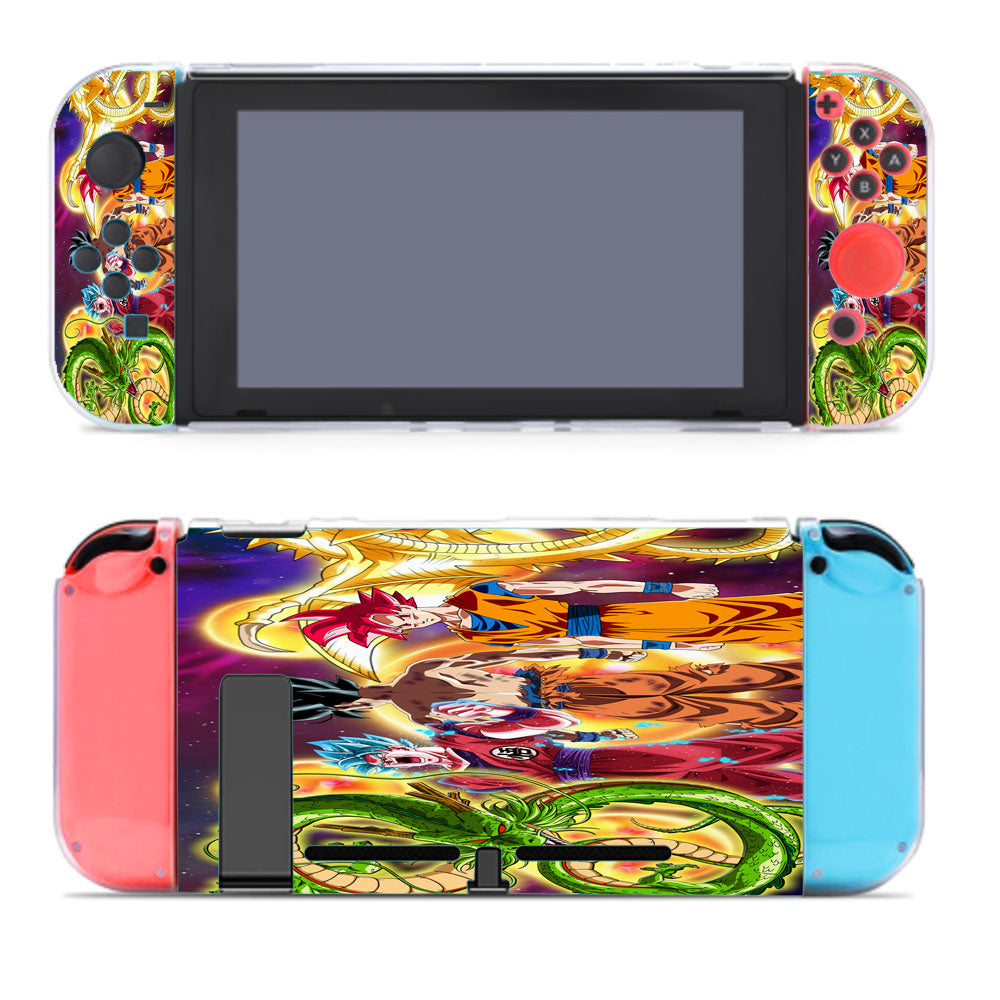Son Goku All God Forms Nintendo Switch Cover Case