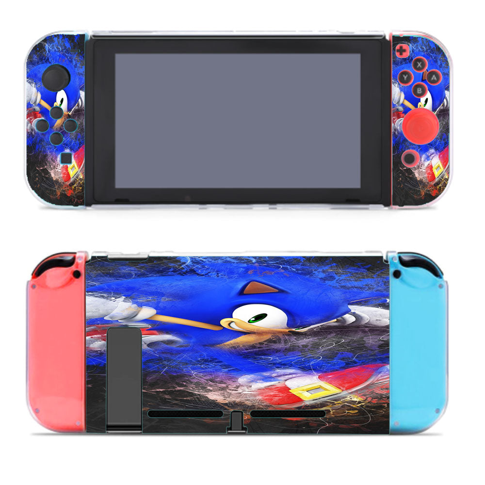 Sonic Abstract Art Nintendo Switch Cover Case