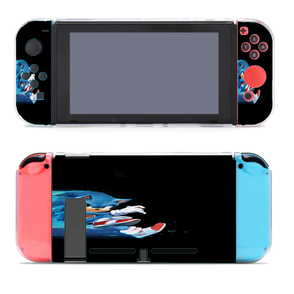 Sonic Black Wallpaper Nintendo Switch Cover Case