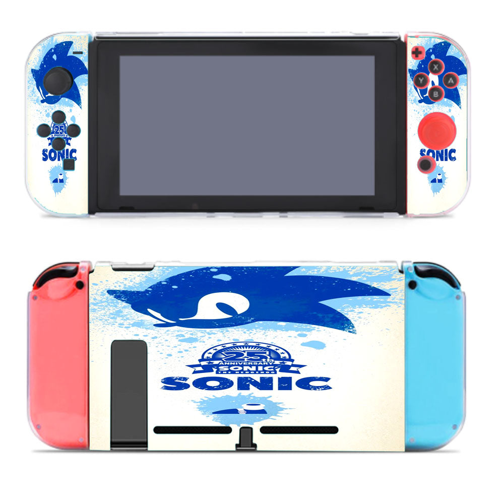 Sonic Blue Nintendo Switch Cover Case