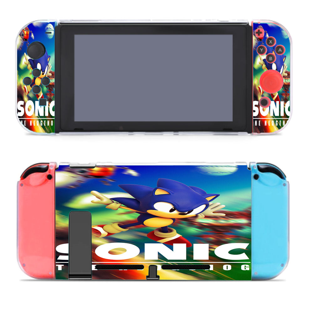 Sonic The Hedgehog Art Nintendo Switch Cover Case