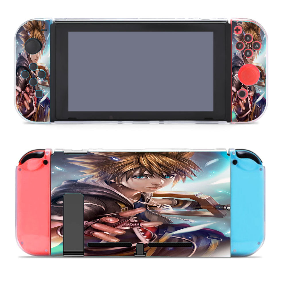 Sora Kingdom Hearts Fan Art Wallpapers Nintendo Switch Cover Case