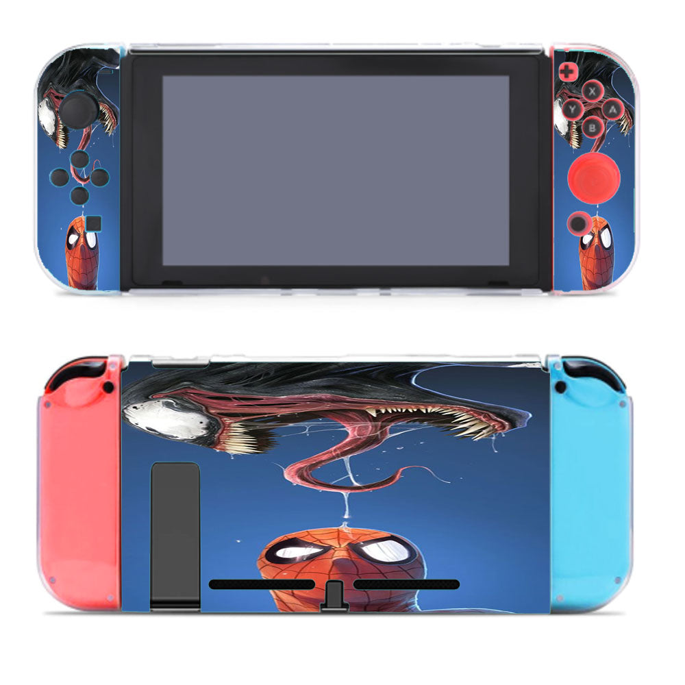 Spiderman Spit Tongue Venom Nintendo Switch Cover Case