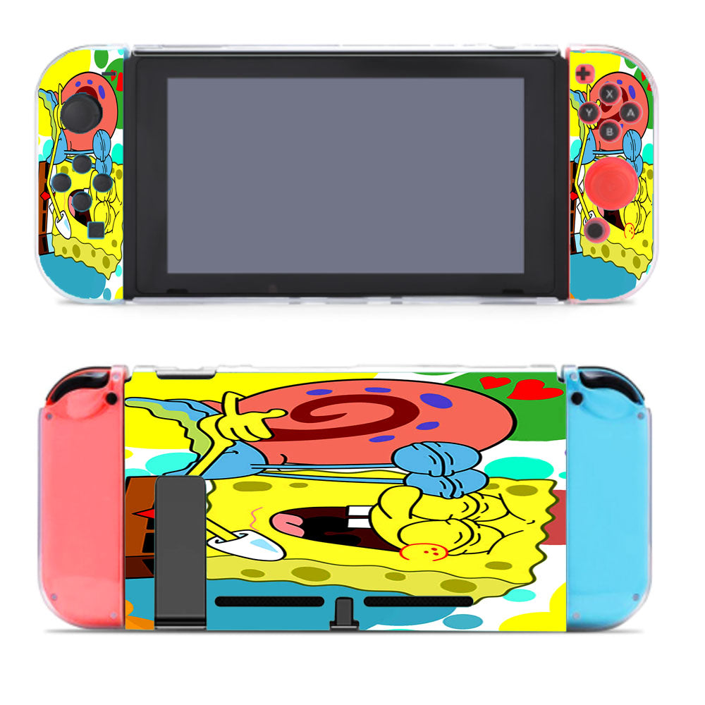Spongebob And Gary Nintendo Switch Cover Case