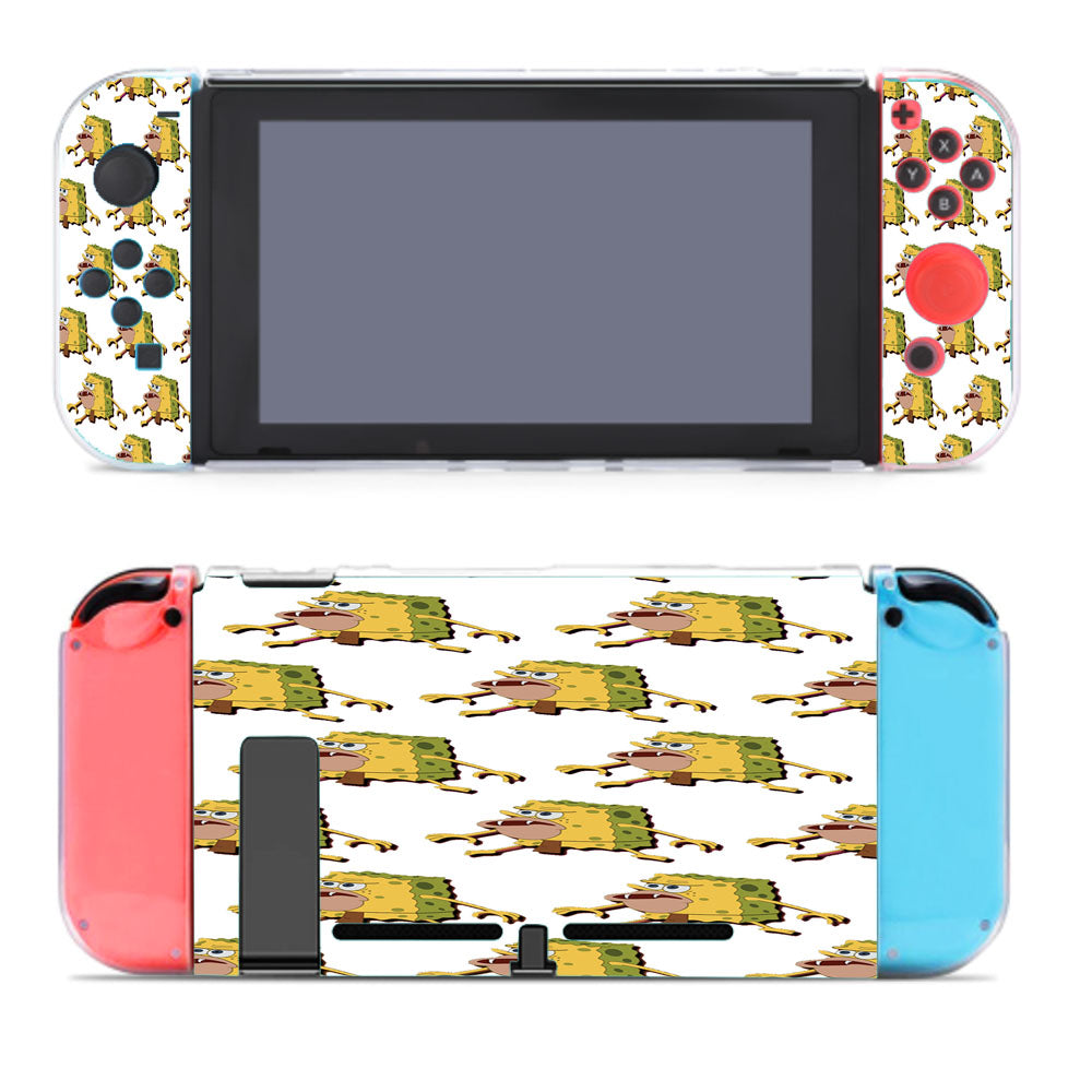 Spongebob Cartoon Caveman Bob Nintendo Switch Cover Case