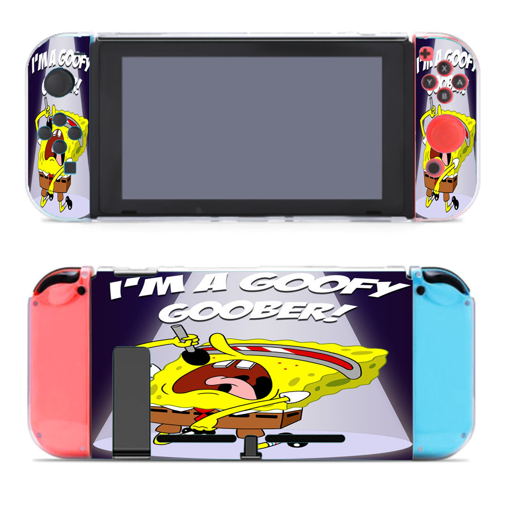 Spongebob I'Am A Goofy Goober Nintendo Switch Cover Case