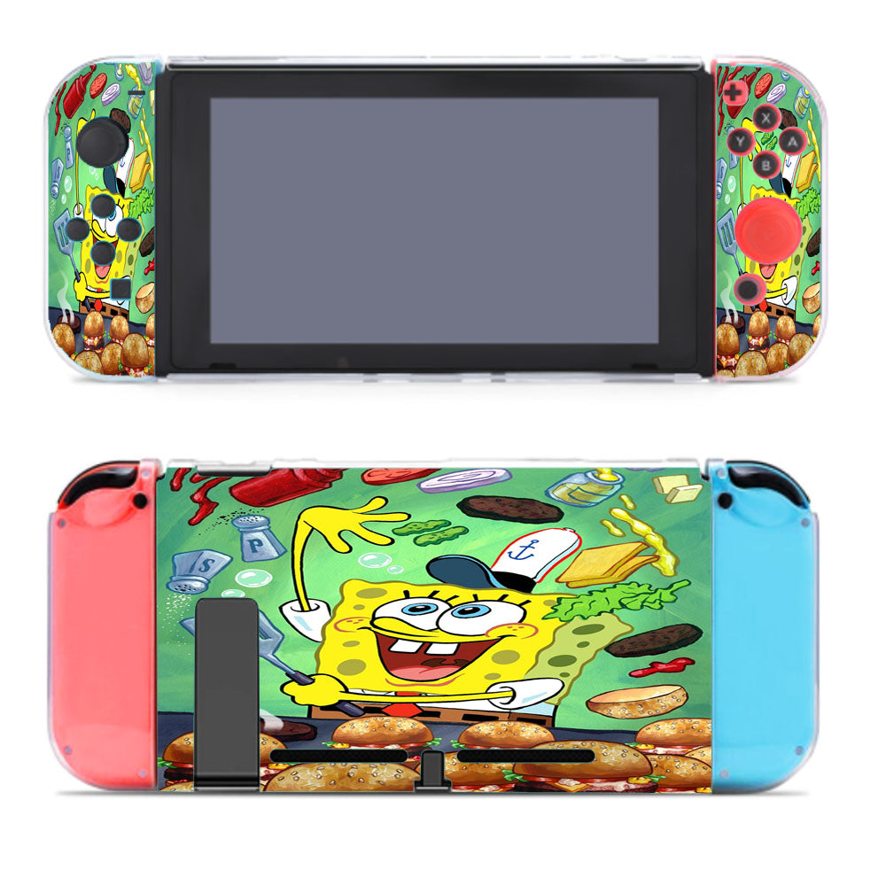 Spongebob Krabby Patty Nintendo Switch Cover Case
