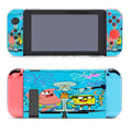 Spongebob Patrick And Squirtward Play Nintendo Switch Cover Case
