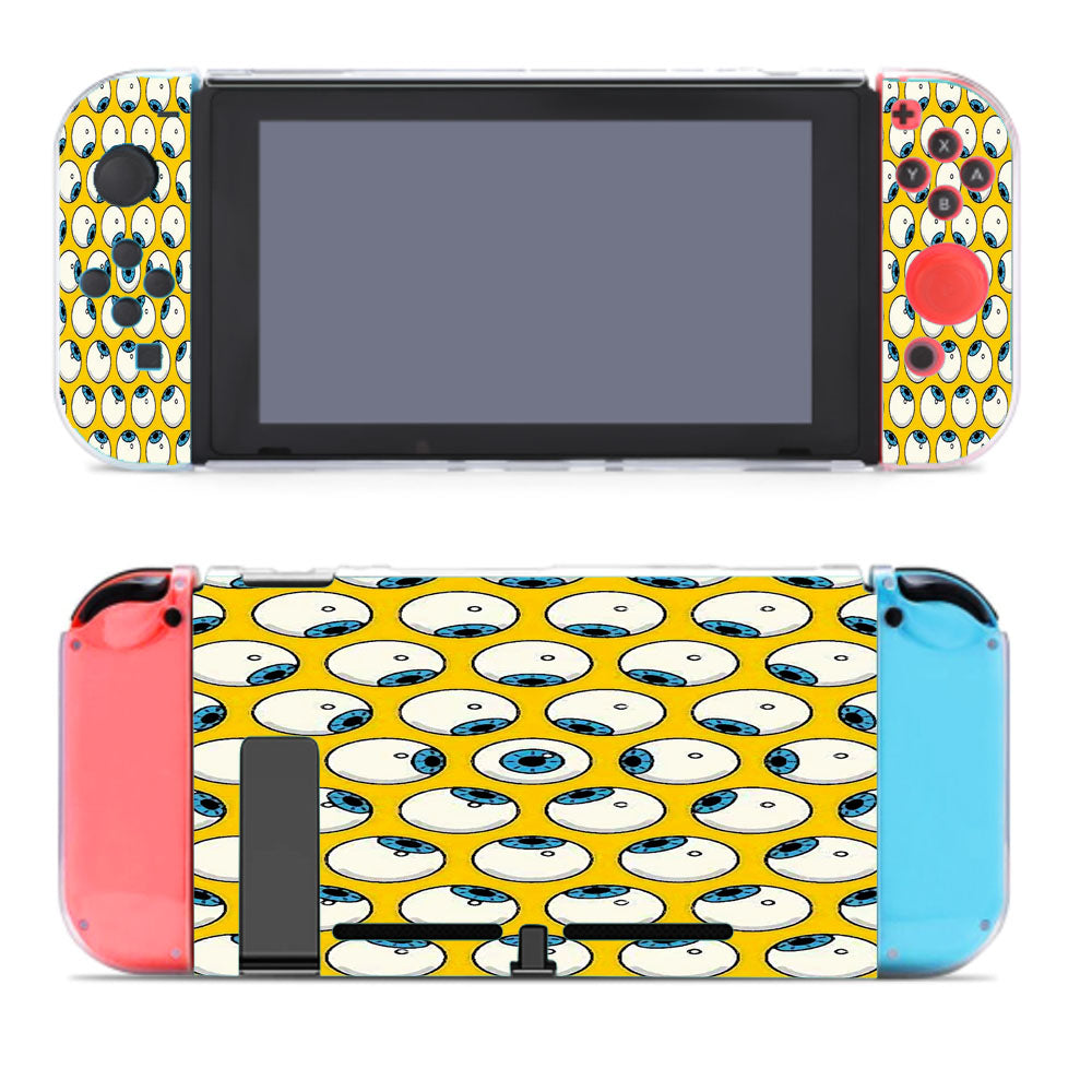 Spongebob Pop Art Eyes Nintendo Switch Cover Case