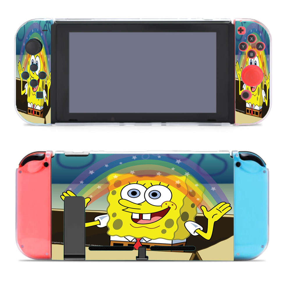 Spongebob Rainbow Imagination Box Nintendo Switch Cover Case