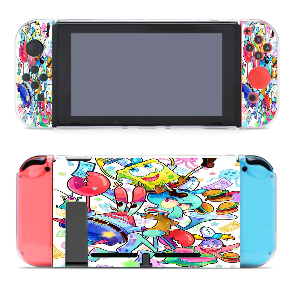 Spongebob Square Jellyfish Poster Series Nintendo Switch Cover Case