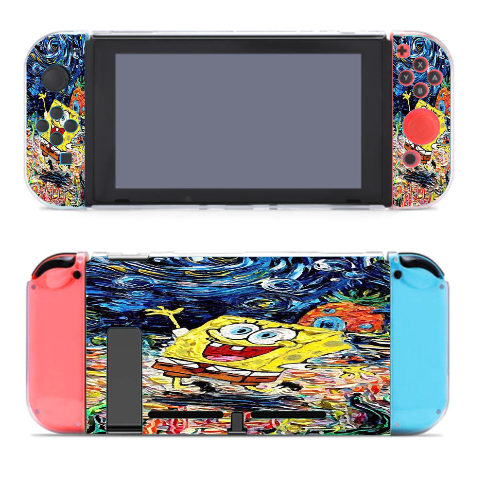 Spongebob Squarepant Starry Night Nintendo Switch Cover Case