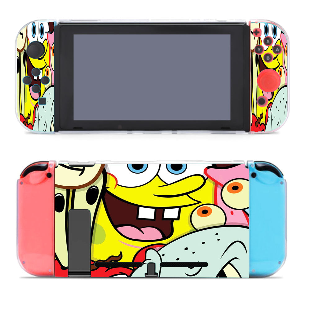 Spongebob Squarepants All Characters Nintendo Switch Cover Case