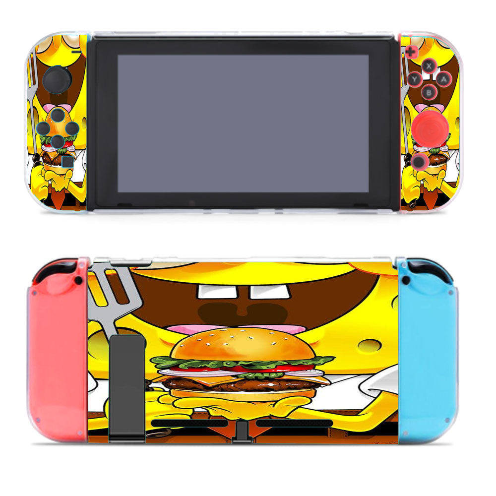 Spongebob Squarepants And Krabby Patty Nintendo Switch Cover Case