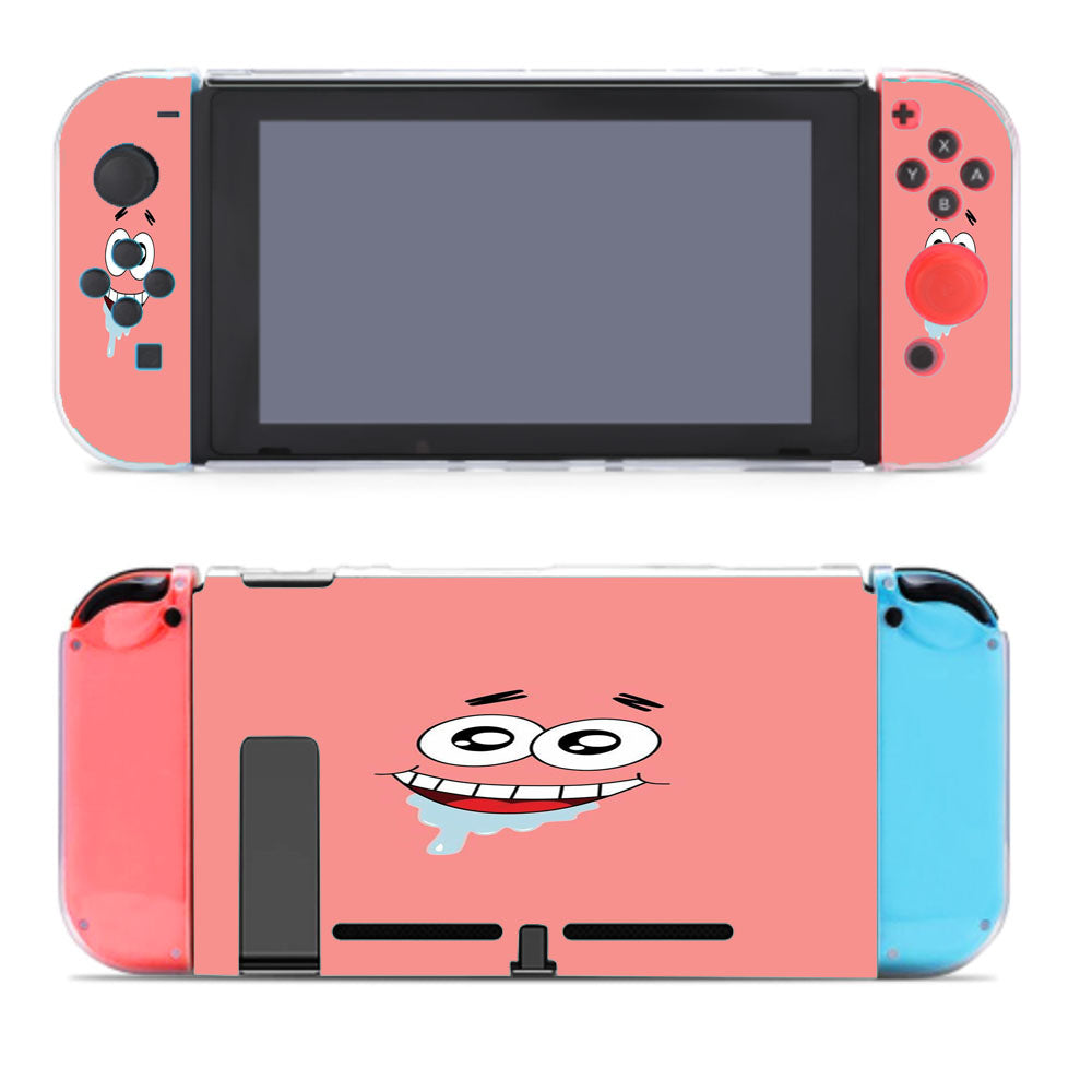 Spongebob Squarepants Patrick Face Nintendo Switch Cover Case