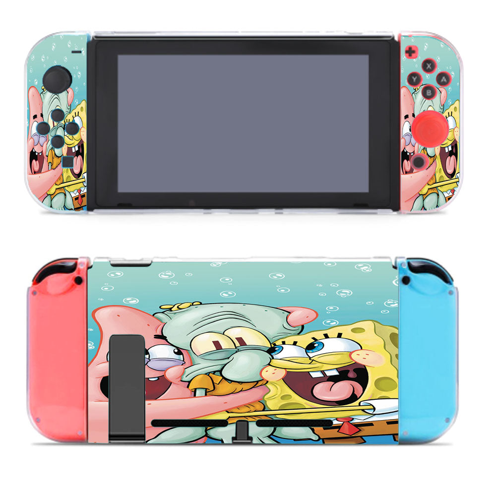 Spongebob Squarepants Underwater Nintendo Switch Cover Case