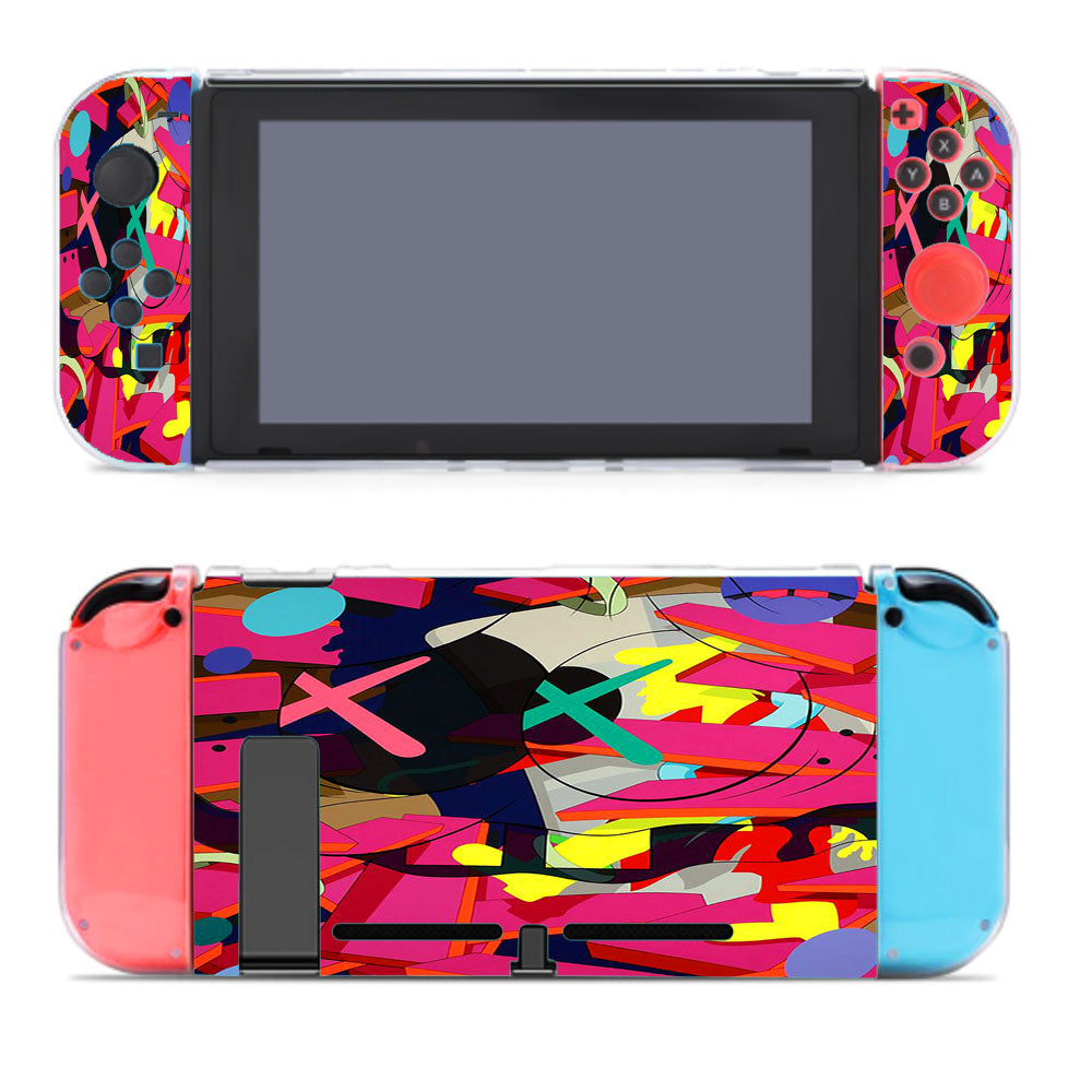 Spongebob Squarepants X Kaws Illustration Nintendo Switch Cover Case