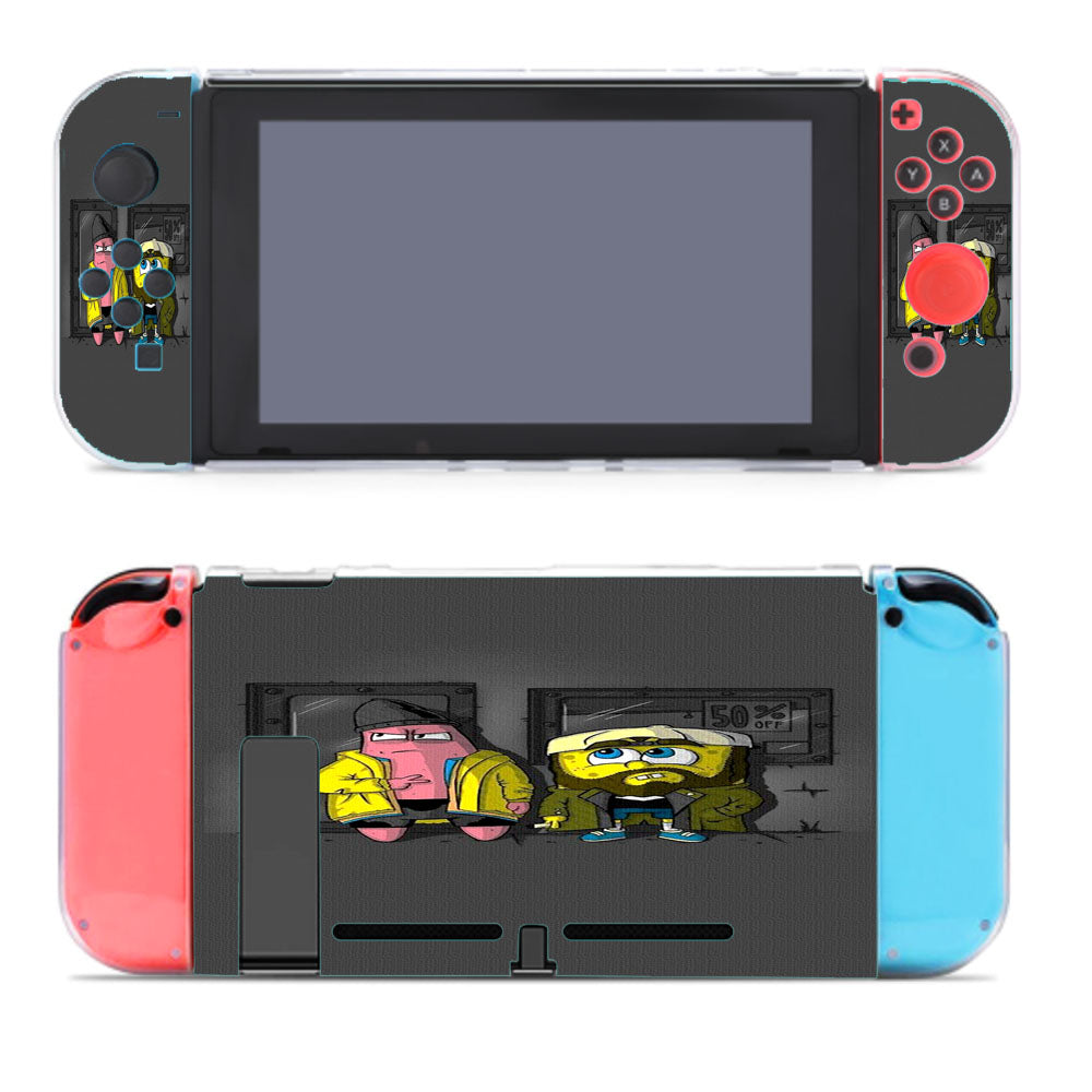 Spongebob Squarepants X Patrick Star Criminal Nintendo Switch Cover Case