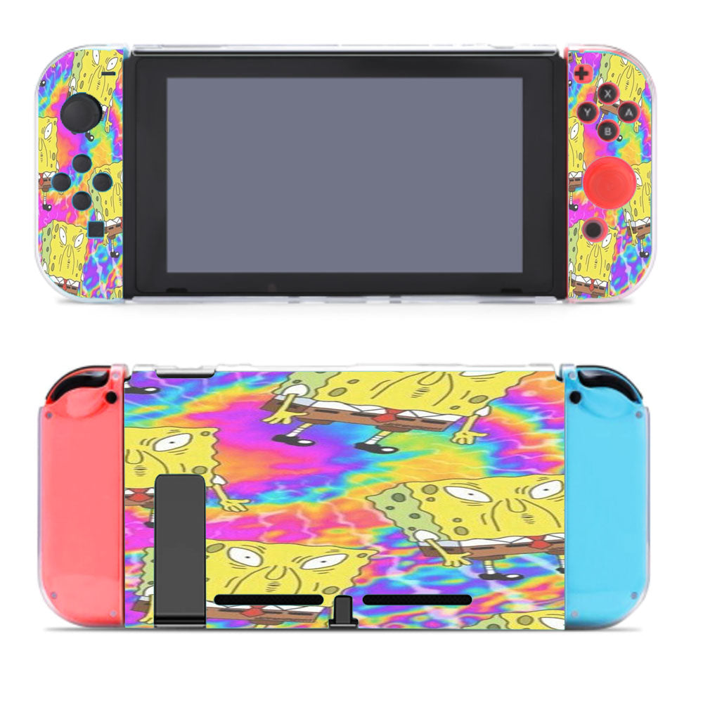 Spongebob Trippy Acid Fantasy Pattern Nintendo Switch Cover Case