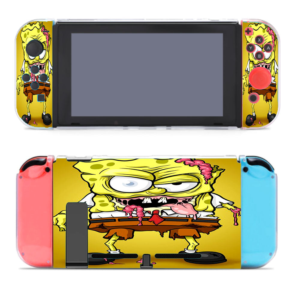 Spongebob Zombie Illustration Nintendo Switch Cover Case