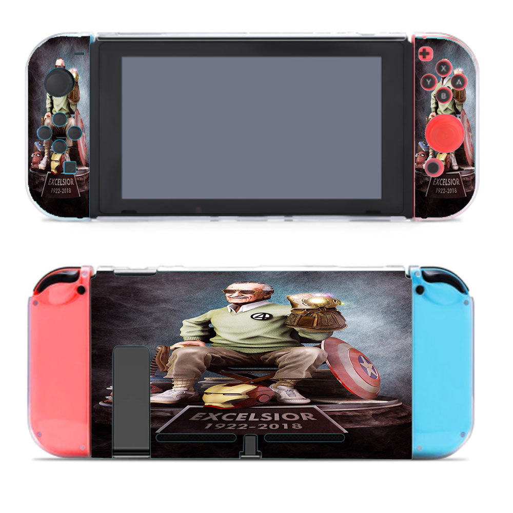 Stan Lee Marvel Comics Of Thanos Nintendo Switch Cover Case