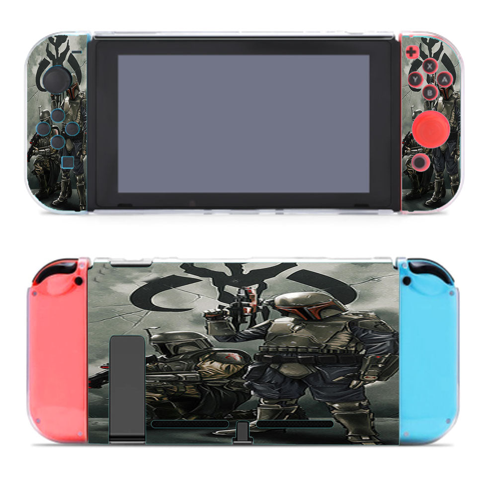 Star Wars Boba Fett Mandalorian Art Nintendo Switch Cover Case