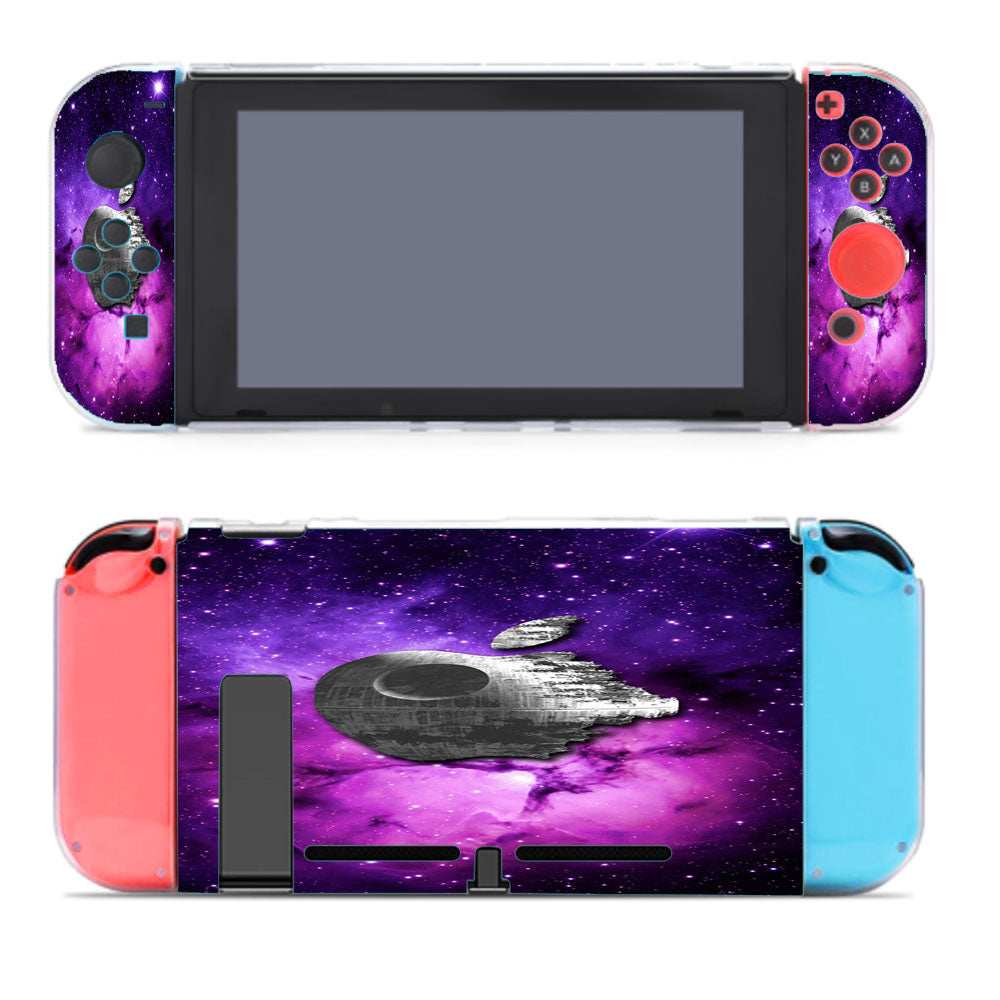 Star Wars Inspired Death Star Apple In Galaxy Nintendo Switch Cover Case