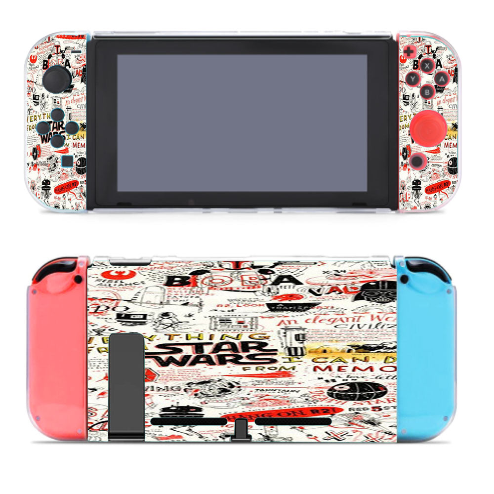 Star Wars Quote Collage Nintendo Switch Cover Case
