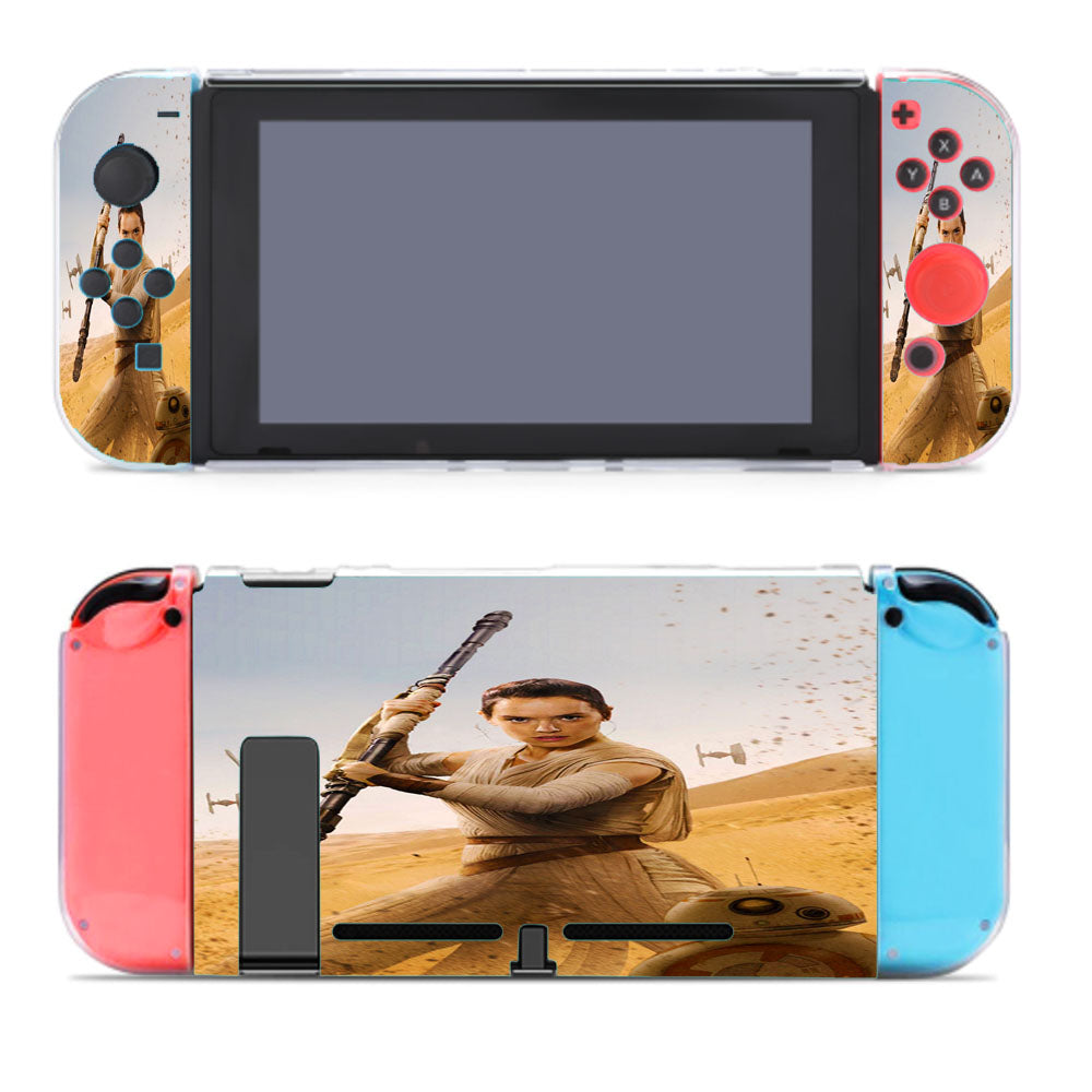 Star Wars Rey Fight Nintendo Switch Cover Case